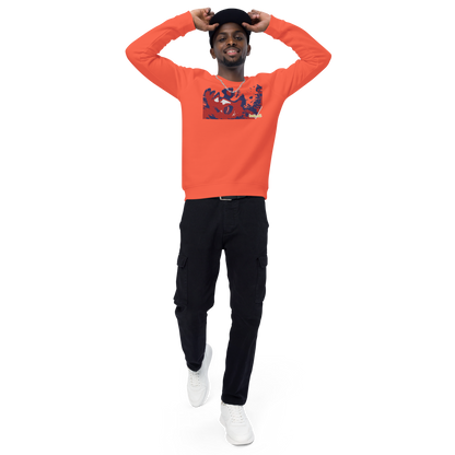 Unisex raglan sweatshirt