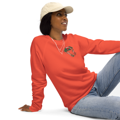 Unisex raglan sweatshirt