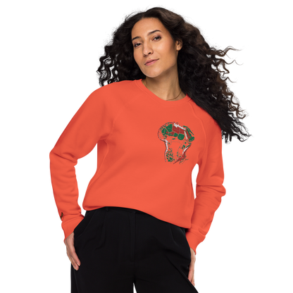 Unisex raglan sweatshirt