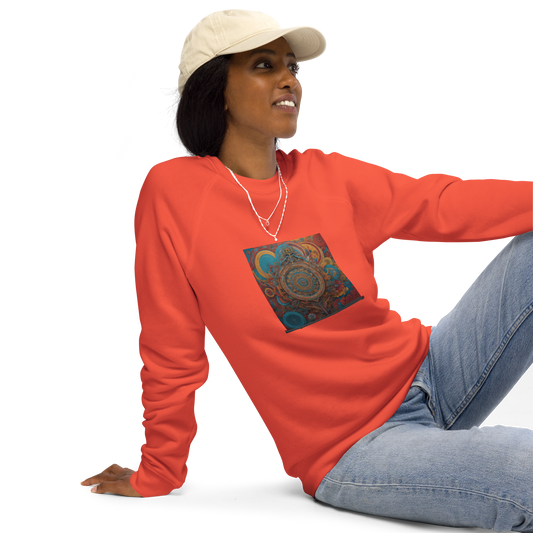 Unisex raglan sweatshirt