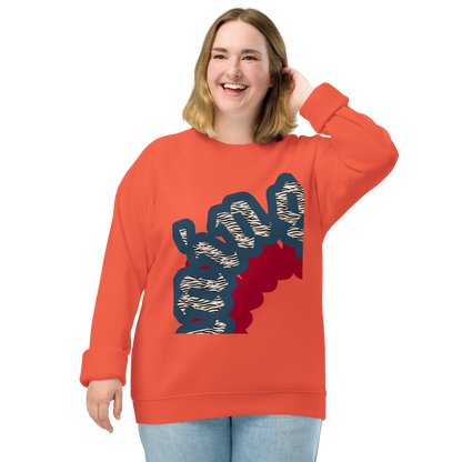 Unisex raglan sweatshirt