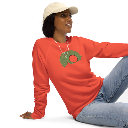Unisex raglan sweatshirt