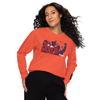 Unisex raglan sweatshirt