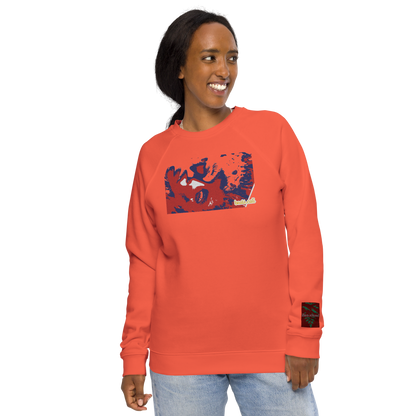 Unisex raglan sweatshirt