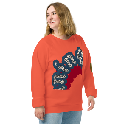 Unisex raglan sweatshirt