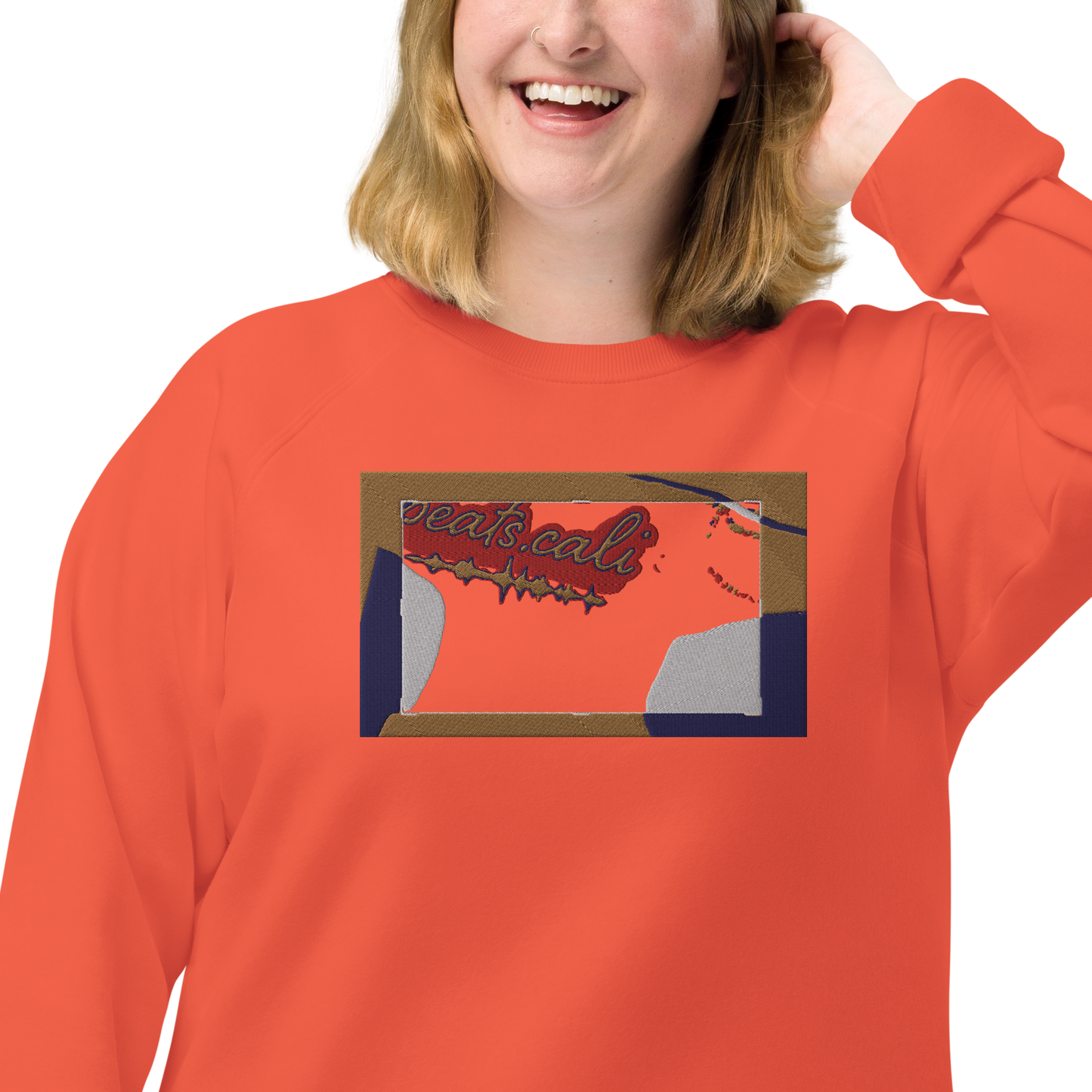 Unisex raglan sweatshirt