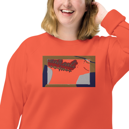 Unisex raglan sweatshirt