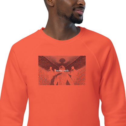 Unisex raglan sweatshirt