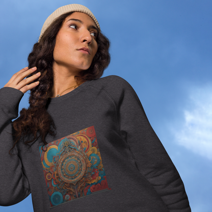 Unisex raglan sweatshirt