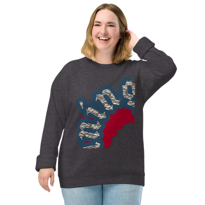 Unisex raglan sweatshirt