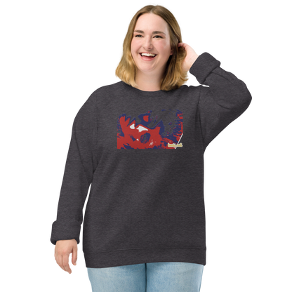 Unisex raglan sweatshirt
