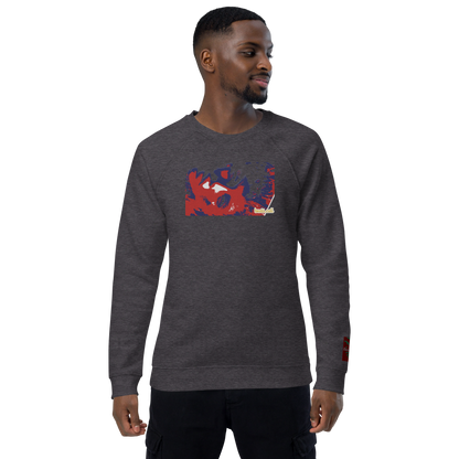 Unisex raglan sweatshirt