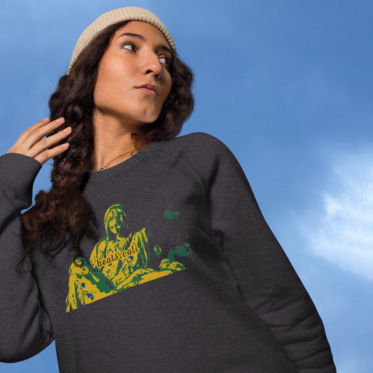 Unisex raglan sweatshirt