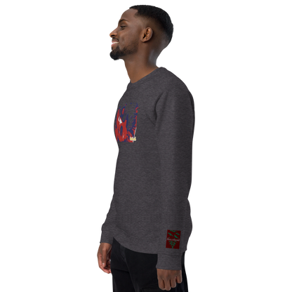 Unisex raglan sweatshirt