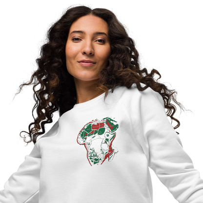 Unisex raglan sweatshirt