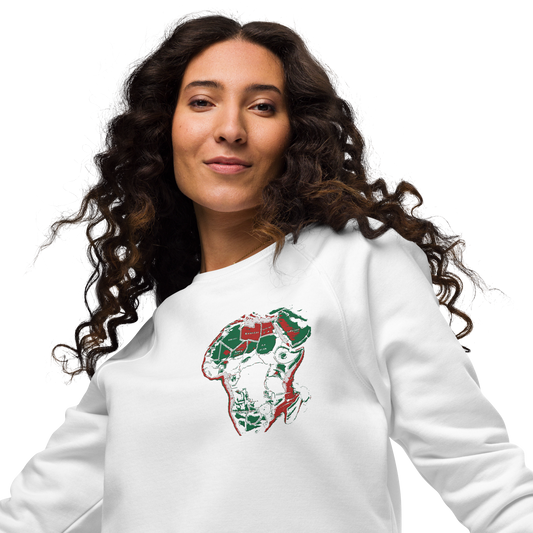 Unisex raglan sweatshirt