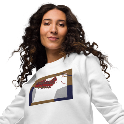 Unisex raglan sweatshirt