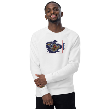 Unisex raglan sweatshirt