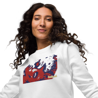 Unisex raglan sweatshirt