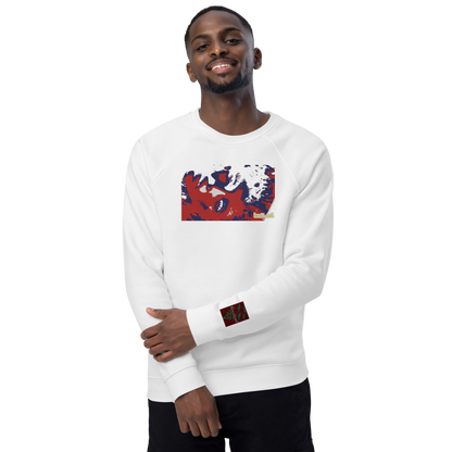 Unisex raglan sweatshirt