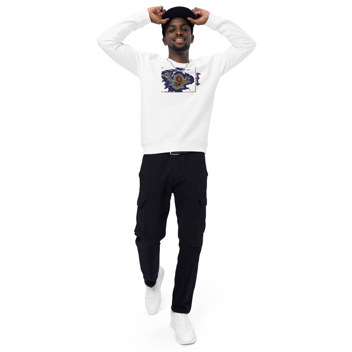 Unisex raglan sweatshirt
