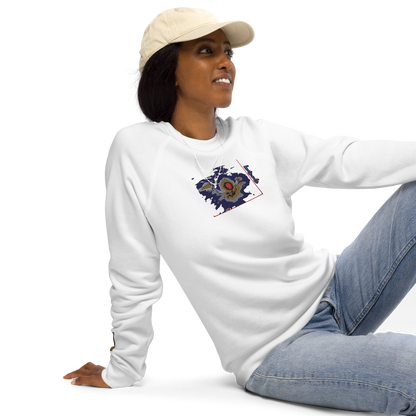 Unisex raglan sweatshirt