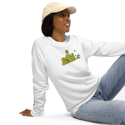 Unisex raglan sweatshirt