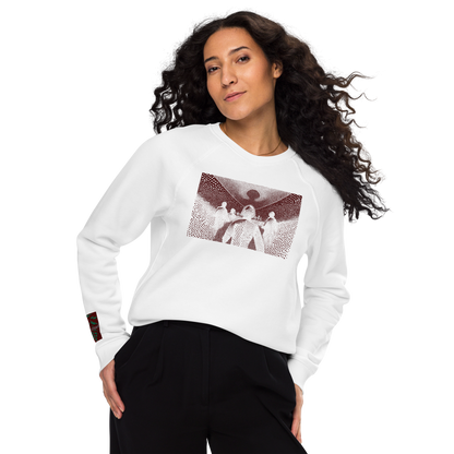 Unisex raglan sweatshirt