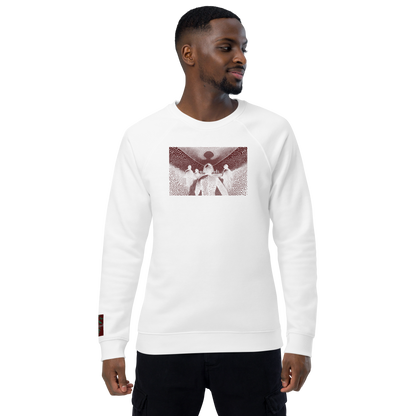 Unisex raglan sweatshirt