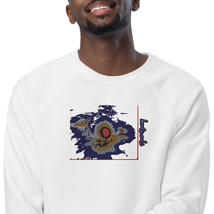 Unisex raglan sweatshirt