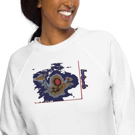 Unisex raglan sweatshirt