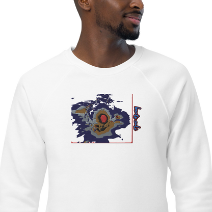 Unisex raglan sweatshirt