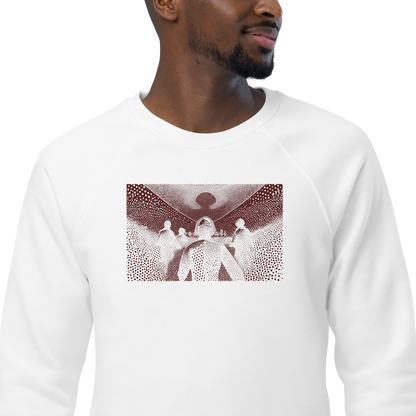Unisex raglan sweatshirt