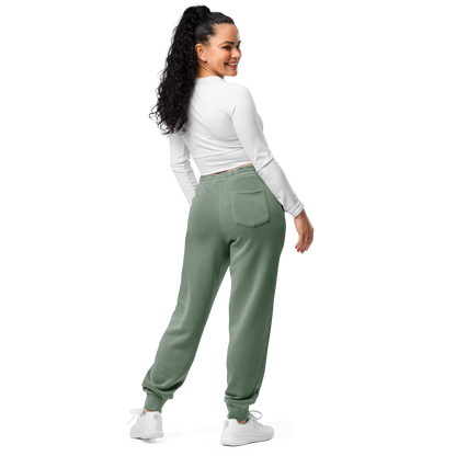 Unisex pigment-dyed sweatpants