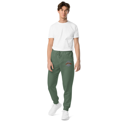 Unisex pigment-dyed sweatpants