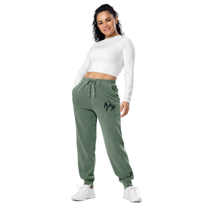 Unisex pigment-dyed sweatpants