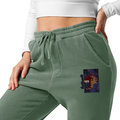 Unisex pigment-dyed sweatpants