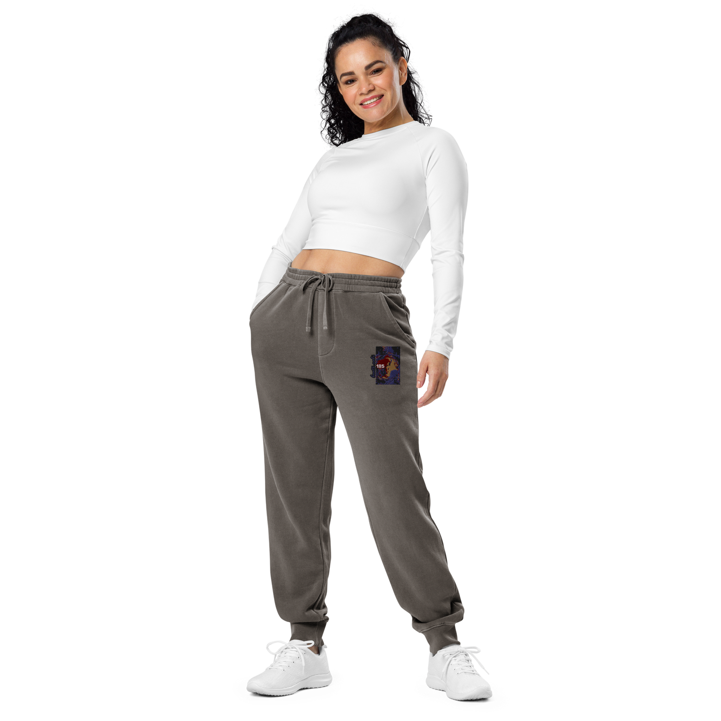 Unisex pigment-dyed sweatpants
