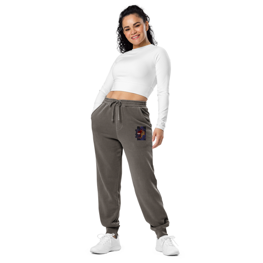 Unisex pigment-dyed sweatpants