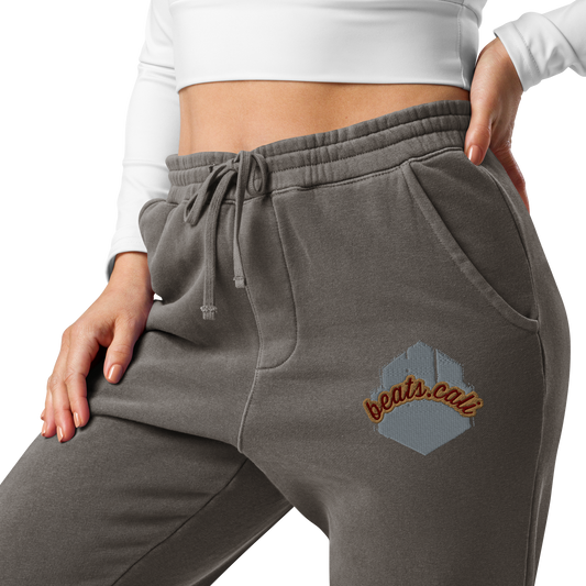 Unisex pigment-dyed sweatpants