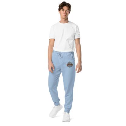 Unisex pigment-dyed sweatpants