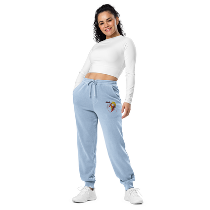 Unisex pigment-dyed sweatpants