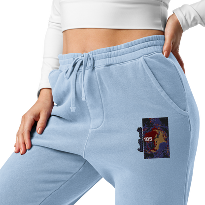 Unisex pigment-dyed sweatpants