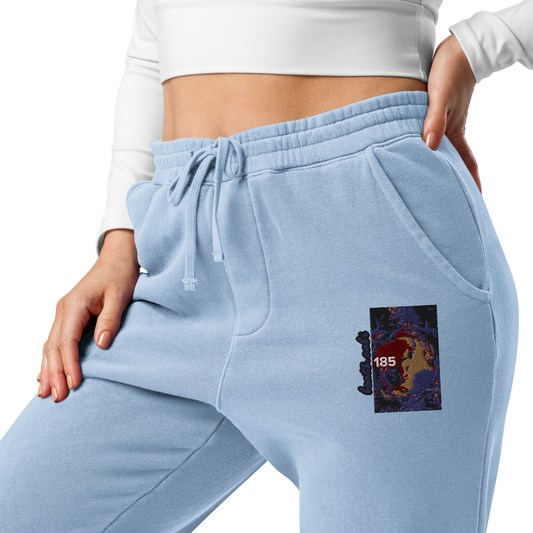 Unisex pigment-dyed sweatpants