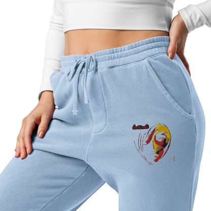 Unisex pigment-dyed sweatpants