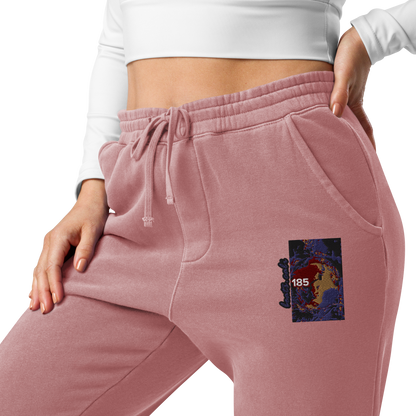 Unisex pigment-dyed sweatpants