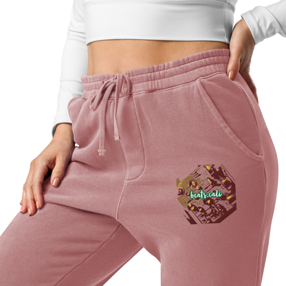 Unisex pigment-dyed sweatpants