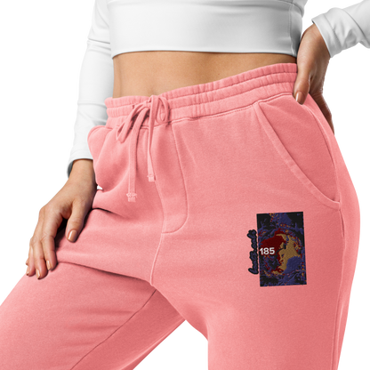 Unisex pigment-dyed sweatpants