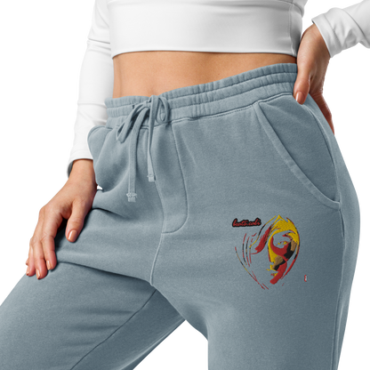 Unisex pigment-dyed sweatpants