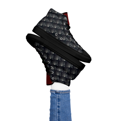 Women’s high top canvas shoes